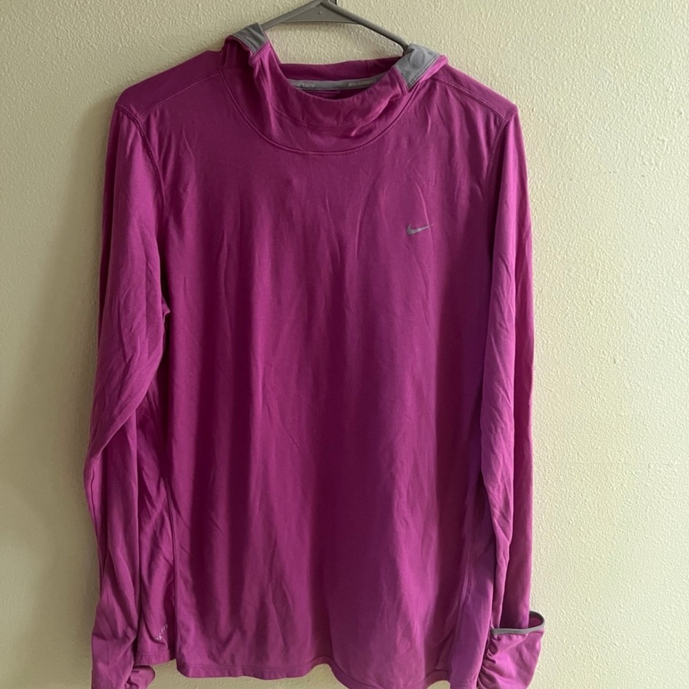 Nike Pink Long Sleeve Hoodie